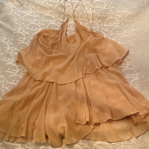 Silk/Rayon Dress. Very flattering and gorgeous ! - Picture 3 of 5